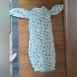 Magnolia Mint Floral Long Sleeve Sleep Sack